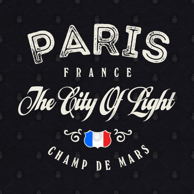 Paris France Vintage by Designkix